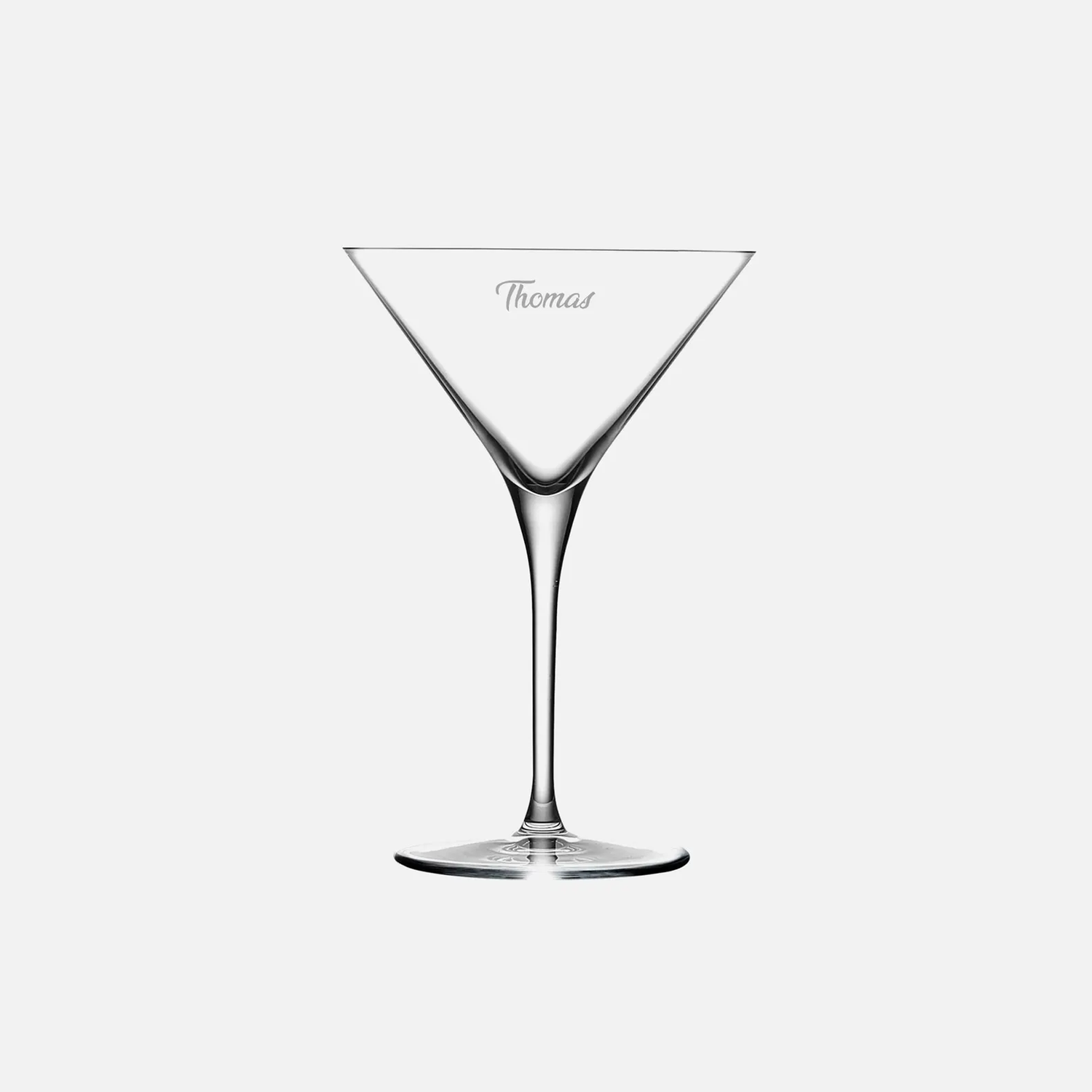 Personalized Classic Martini Glass