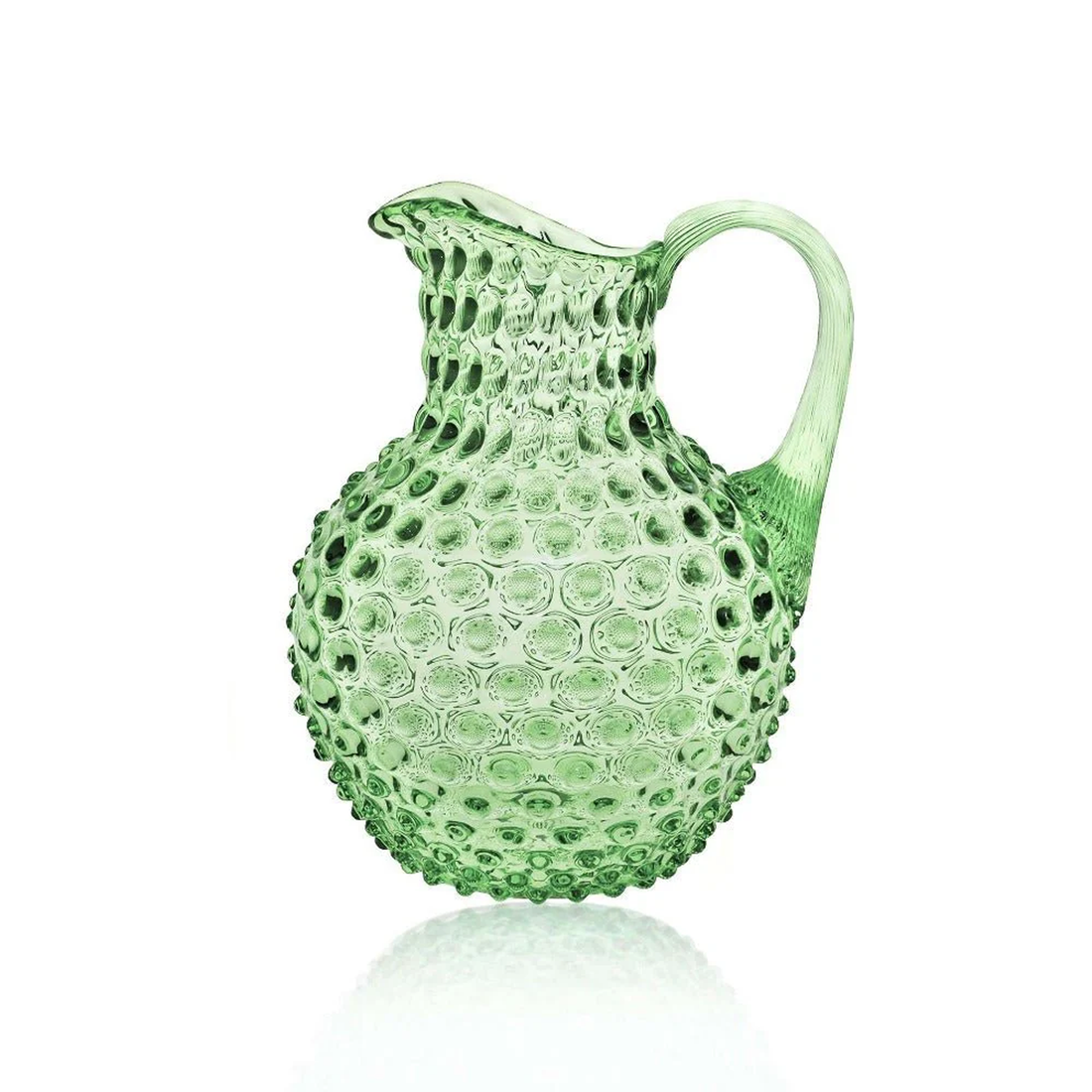 Light Green Crystal Carafe