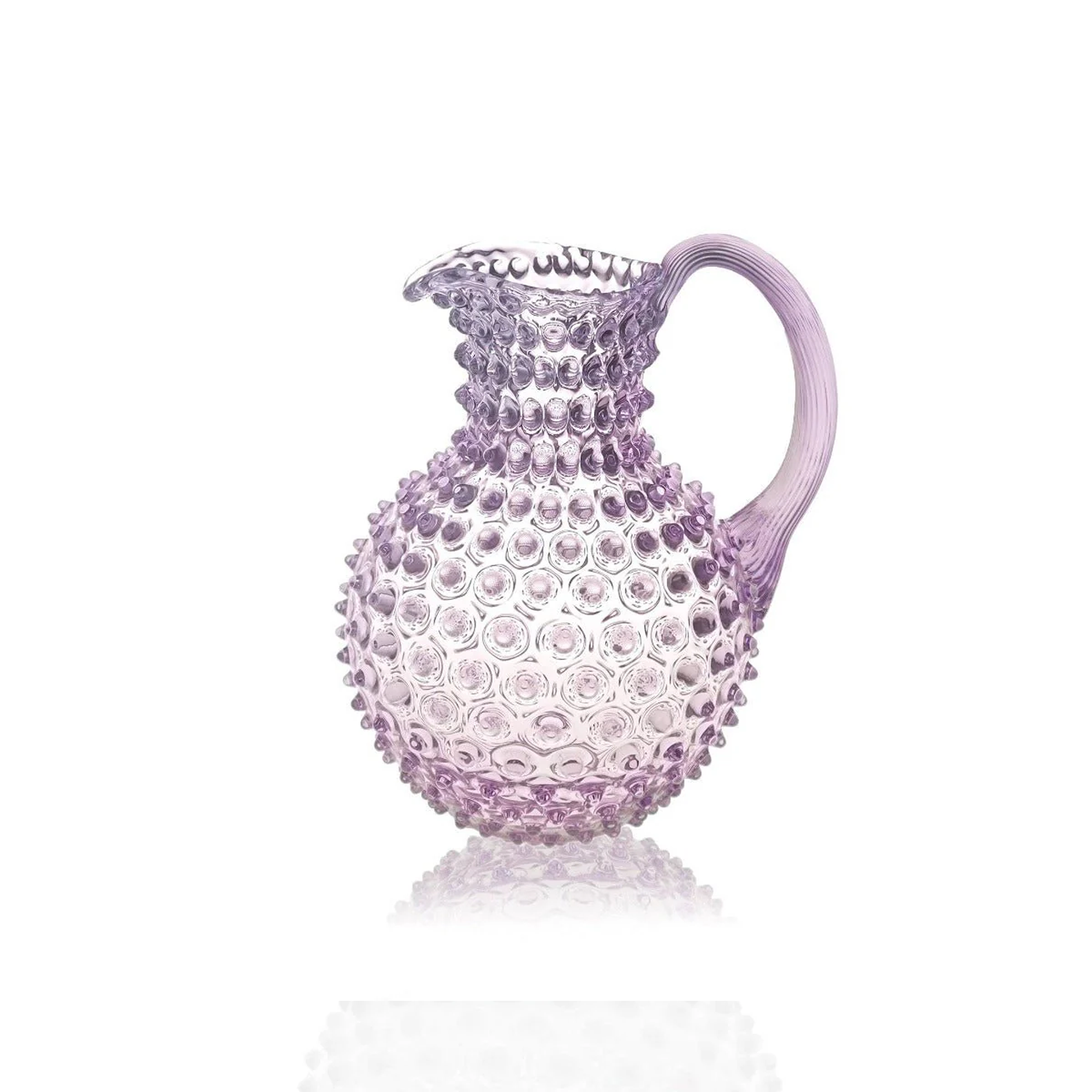 Lilac Crystal Carafe